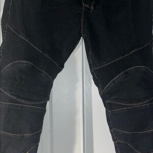 Ribbed Black Moto Pants. 3xl stretc   CTBQITOM  6 bags.